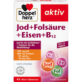 Jod + Folsäure + Eisen Tabletten 45 St. Doppelherz
