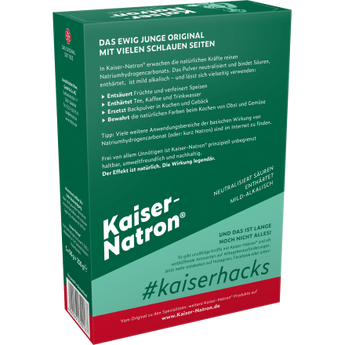 Kaiser Natron Pulver (5 x 50g), 250 g - VivaVoss