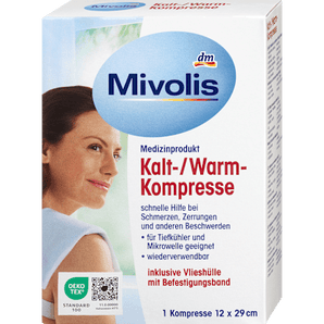Kalt-/Warm-Kompresse, 12 x 29 cm  Mivolis