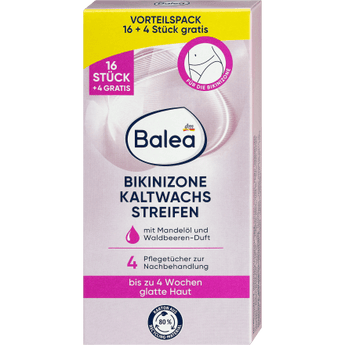 Kaltwachsstreifen Bikinizone, 20 St Balea, Pflege & Parfum,Haarentfernung & Rasur,Enthaarungscreme & Waxing by Balea – Available at VivaVoss