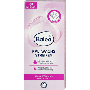 Kaltwachsstreifen Körper, 20 St Balea, Pflege & Parfum,Haarentfernung & Rasur,Enthaarungscreme & Waxing by Balea – Available at VivaVoss