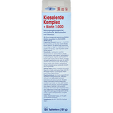 Kieselerde Komplex + Biotin 1.000 Tabletten 120 St Mivolis