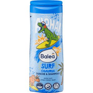 Kinder Dusche & Shampoo 2in1 Surfosaurus, 300 ml - VivaVoss