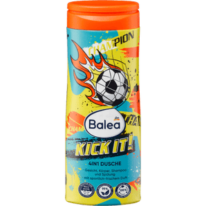 Kinder Duschgel 4in1 Kick it!, 300 ml - VivaVoss