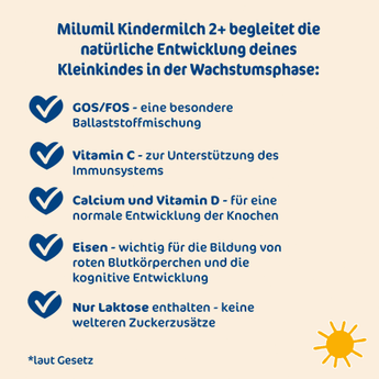 Kindermilch ab 1 Jahr, 550 g - VivaVoss