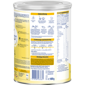Kindermilch Junior 2+ ab 2 Jahre, 800 g - VivaVoss