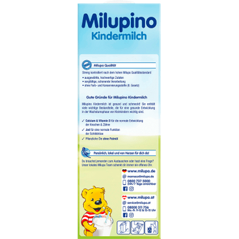 Kindermilch Milupino ab 1 Jahr, 1 l - VivaVoss