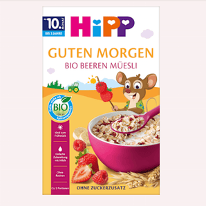 Hipp Kindermüsli Beeren ab dem 12. Monat, 200 g – Babybrei image_position | VivaVoss