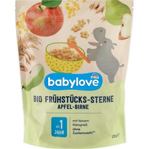 Kindermüsli Apfel - Birnen - Sterne, ab 1 Jahr, 125 g - VivaVoss