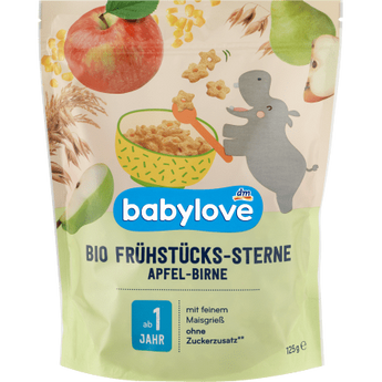 Kindermüsli Apfel - Birnen - Sterne, ab 1 Jahr, 125 g - VivaVoss