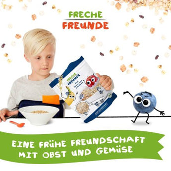 Kindermüsli Banane, Apfel & Blaubeere ab 1 Jahr, 220 g - VivaVoss