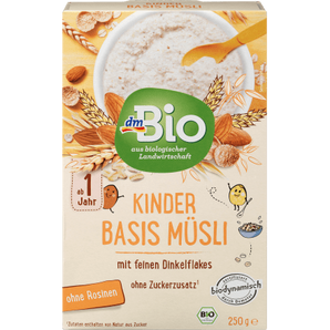 Kindermüsli Basis ab 1 Jahr, Demeter, 250 g - VivaVoss