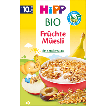 Kindermüsli Früchte ab dem 10. Monat, 200 g - VivaVoss