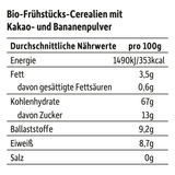 Kindermüsli Schoko Chips Kakao & Banane, ab 3 Jahren, 275 g - VivaVoss
