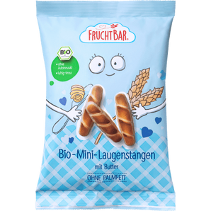 Kindersnack Mini - Laugenstangen mit Butter, ab 3 Jahren, 90 g - VivaVoss
