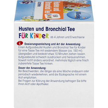 Kindertee, Husten & Bronchial Tee (12 Beutel) Mivolis