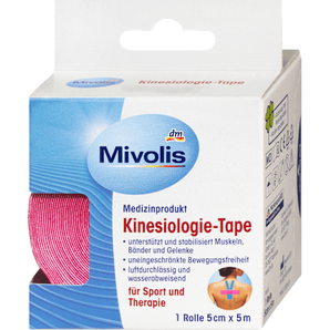 Kinesiologie-Tape, 1 Rolle Mivolis
