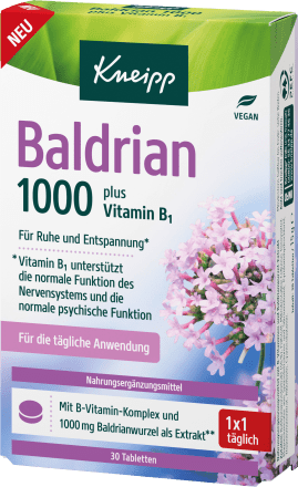 Valerian 1000 Tablets 30 pcs, 15 g