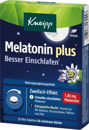 Melatonin Plus Tabletten 30 St, 15,3 g