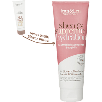 Körpermilch Shea & Superme Hydration  Jean&Len
