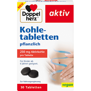 Kohletabletten 30 St Doppelherz