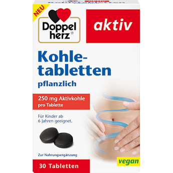 Kohletabletten 30 St Doppelherz