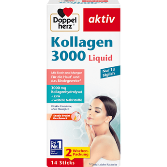 Kollagen 3.000 Liquid Sticks 14 St. Doppelherz