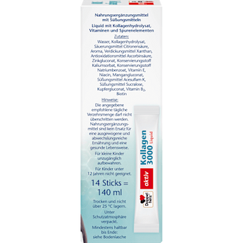 Kollagen 3.000 Liquid Sticks 14 St. Doppelherz