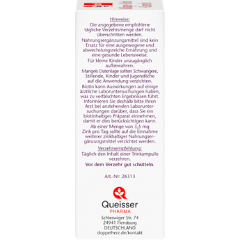Kollagen + Biotin + Ceramide Trinkampullen 10 St Doppelherz