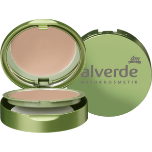 Kompakt Make - up 020 Honig - Gold, 9 g Puder & Mattierung by alverde NATURKOSMETIK – Available at VivaVoss