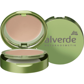 Kompakt Make - up 020 Honig - Gold, 9 g Puder & Mattierung by alverde NATURKOSMETIK – Available at VivaVoss