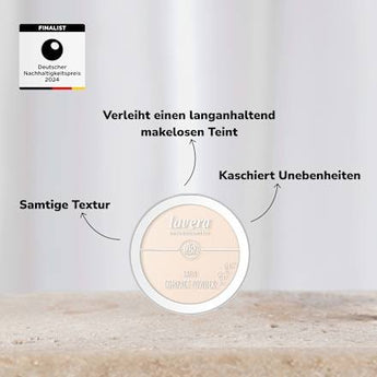 Kompakt Puder Satin 01 Light lavera NATURKOSMETIK