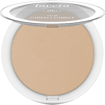 Kompakt Puder Satin 03 Tanned lavera NATURKOSMETIK