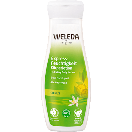 Körperlotion Expressfeuchtigkeit Citrus, 200 ml - VivaVoss