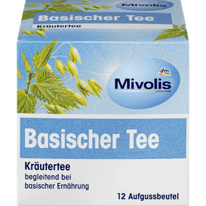Kräutertee, Basischer Tee (12 Beutel) Mivolis