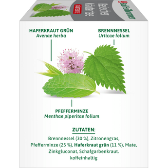 Kräutertee Basisch mit Zink (8 Beutel), 14,4 g - VivaVoss