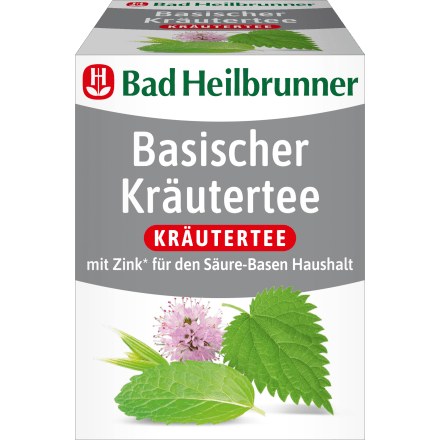 Kräutertee Basisch mit Zink (8 Beutel), 14,4 g - VivaVoss
