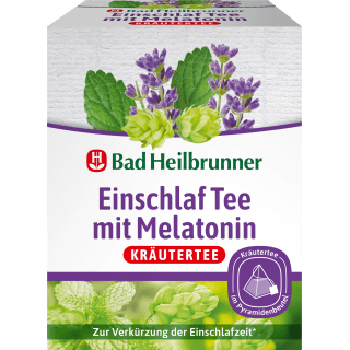 Kräutertee "Einschlaftee mit Melatonin" (12 Beutel), 27,12 g - VivaVoss