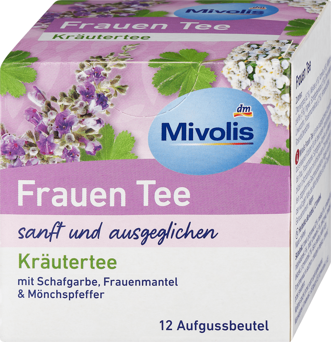 Kräutertee, Frauentee (12 Beutel), 24 g - VivaVoss