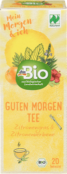 Kräutertee "Guten Morgen" mit Zitronengras & Zitronenverbene (20 Beutel), 30 g - VivaVoss