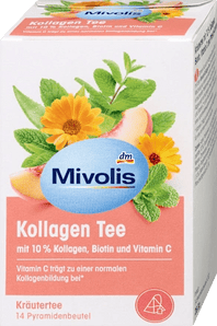Kräutertee, Kollagen Tee (14 Beutel), 28 g Tee by Mivolis – Available at VivaVoss