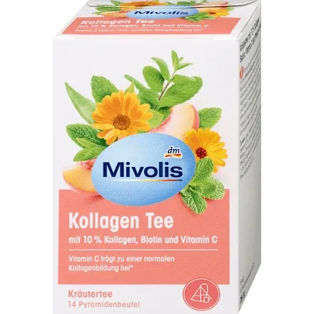 Kräutertee, Kollagen Tee (14 Beutel), 28 g Tee by Mivolis – Available at VivaVoss