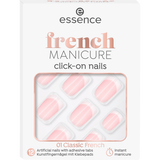 Künstliche Nägel French Manicure Click - On, 12 St, - VivaVoss