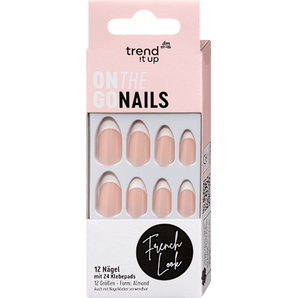 Künstliche Nägel On the Go Nails French Look trend !t up