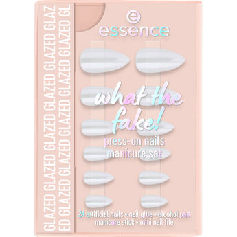 Künstliche Nägel What The Fake! 01 Glazed essence