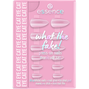 Künstliche Nägel What The Fake! 02 Cat Eye essence