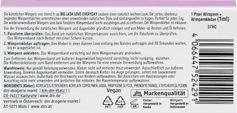 Künstliche Wimpern Big Lash Love False Everyday (1 Paar) trend !t up