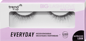 Künstliche Wimpern Big Lash Love False Everyday (1 Paar) trend !t up