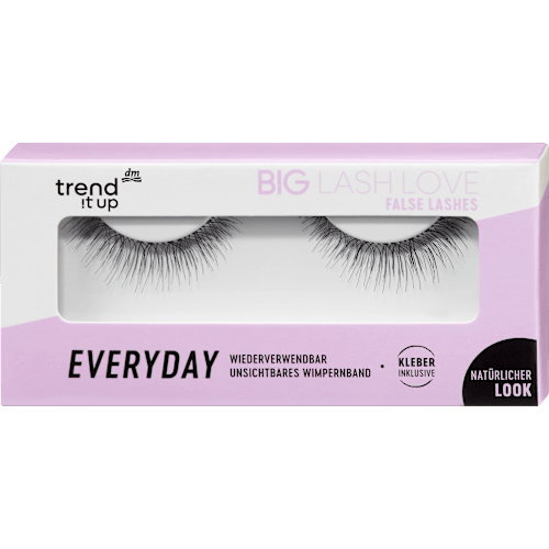 Künstliche Wimpern Big Lash Love False Everyday (1 Paar), 1 St