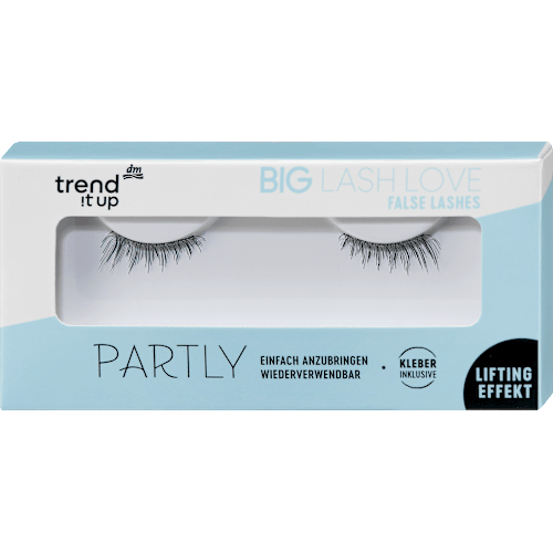 Künstliche Wimpern Big Lash Love Partly (1 Paar), 1 St by trend !t up –  VivaVoss